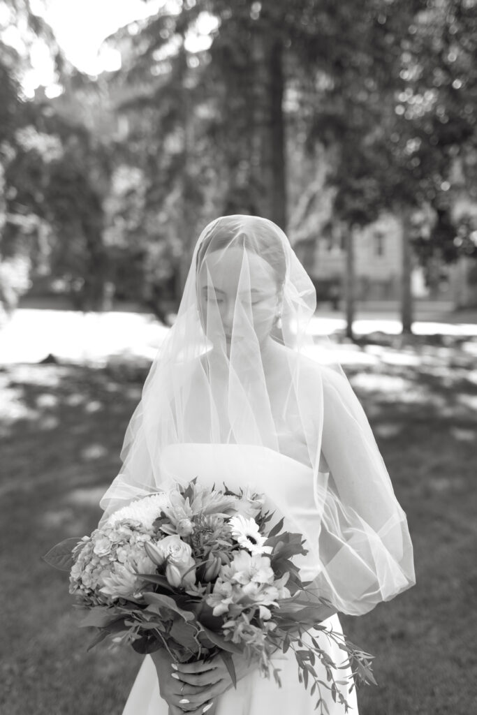 bride at university of Alberta 